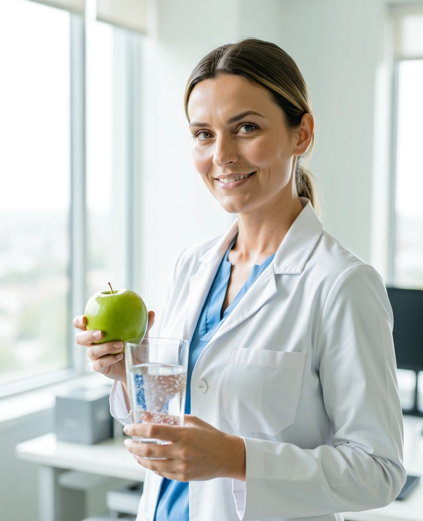 Nutricionista u konsultaciji